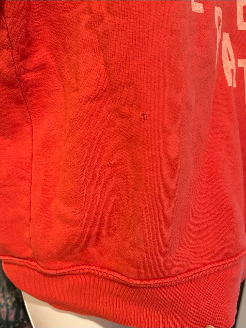 Retrobrand Red 'Long Skate Beach Patrol' Graphic Sweatshirt short sleeve xs - Picture 5 of 8